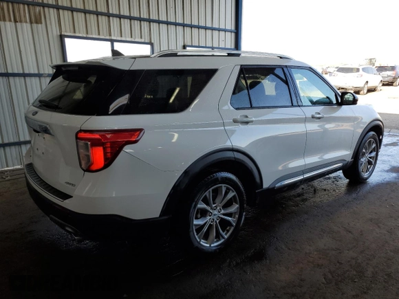 2023 Ford Explorer Limited with VIN 1FMSK8FH8PGB70487, listed as a Copart auction lot 64312655 with 38,276 mi miles and Salvage title. Bid and sale history available at DreamBid. Image 3.