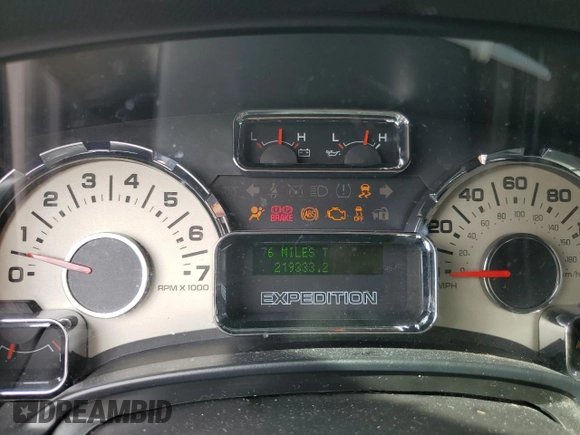2014 Ford Expedition EL Limited with VIN 1FMJK1K58EEF28016, listed as a Copart auction lot 70371914 with 219,333 mi miles and Salvage Title. Bid and sale history available at carsss.com. Image 9.