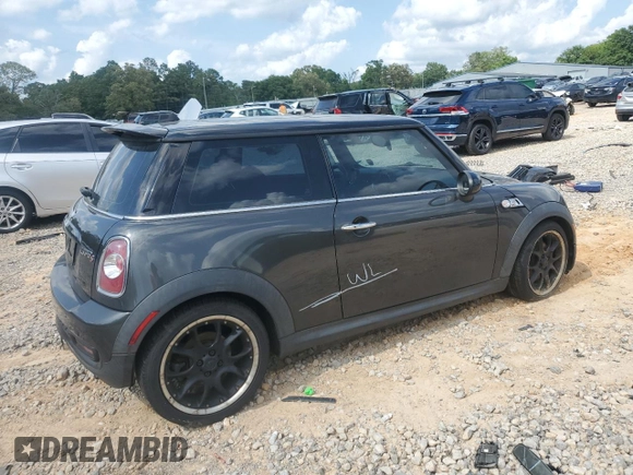 2012 MINI Hardtop S with VIN WMWSV3C50CTY18637, listed as a Copart auction lot 57771015 with 103,402 mi miles and Salvage title. Bid and sale history available at DreamBid. Image 3.