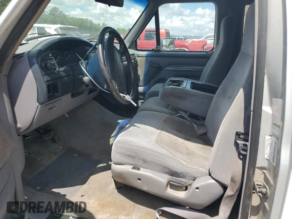 1996 Ford F-150 with VIN 1FTEX15N5TKA43639, listed as a Copart auction lot 62143225 with Not provided miles and Salvage title. Bid and sale history available at DreamBid. Image 7.