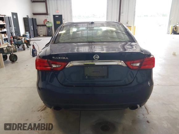 2017 Nissan Maxima SV with VIN 1N4AA6AP1HC455391, listed as a IAAI auction lot 41387377 with 107,905 mi miles and . Bid and sale history available at DreamBid. Image 16.