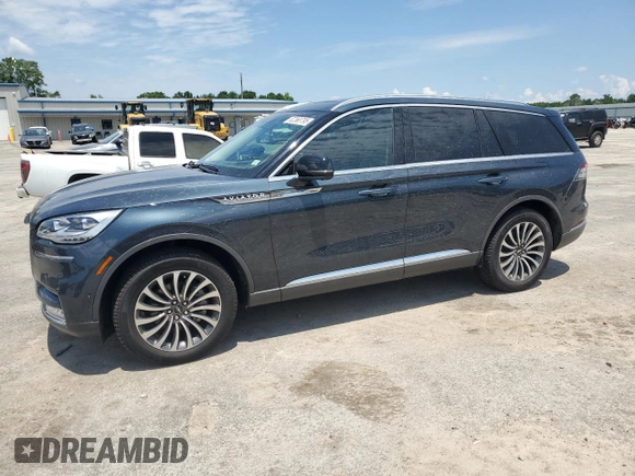2023 Lincoln Aviator Reserve with VIN 5LM5J7XC5PGL11266, listed as a Copart auction lot 62368795 with 39,886 mi miles and Clean title. Bid and sale history available at DreamBid. Image 1.