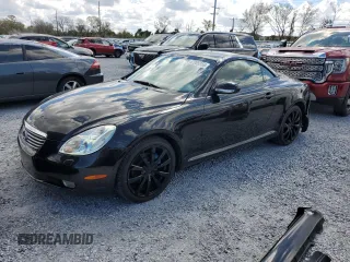 2003 Lexus SC 430 z VIN JTHFN48Y430046088, wystawiony jako Copart lot #47205855 z przebiegiem 146 880 mil mil oraz Szkoda całkowita • Salvage title. Historia ofert i sprzedaży dostępna na DreamBid. Obrazek 1.