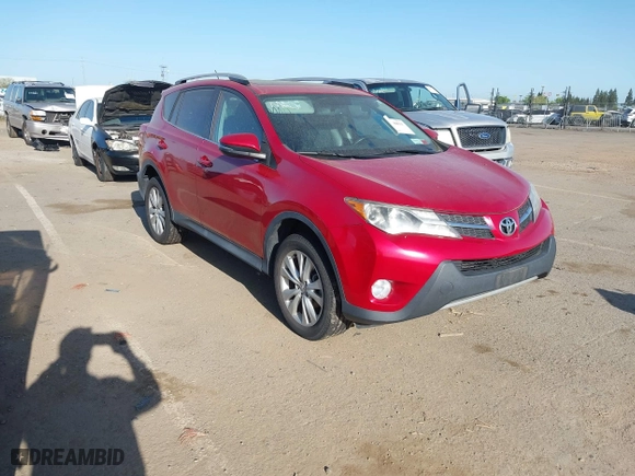 2014 Toyota RAV4 Limited with VIN 2T3DFREV3EW162247, listed as a IAAI auction lot 42078831 with 175,776 mi miles. Bid and sale history available at carsss.com. Image 1.