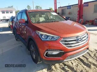 2018 Hyundai Santa Fe Sport 2.4L with VIN 5XYZU3LB2JG520660, listed as a IAAI auction lot 41461864 with 108,462 mi miles. Bid and sale history available at carsss.com. Image 1.