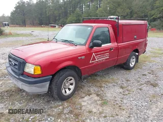 2005 Ford Ranger XL Fleet with VIN 1FTYR10E55PA75284, listed as a IAAI auction lot 41612909 with 49,720 mi miles. Bid and sale history available at carsss.com. Image 2.