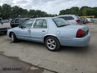 2010 Mercury Grand Marquis LS with VIN 2MEBM7FV1AX602156, listed as a Copart auction lot 71723204 with 0 mi miles and Salvage Title. Bid and sale history available at carsss.com. Image 2.