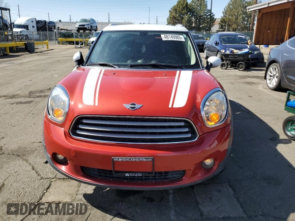 2014 MINI Countryman with VIN WMWZB3C56EWR41819, listed as a Copart auction lot 48149985 with 93,784 mi miles and Salvage Title. Bid and sale history available at DreamBid. Image 5.