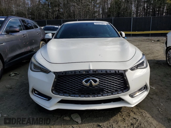 2017 Infiniti Q60 Premium with VIN JN1CV7EK2HM111111, listed as a Copart auction lot 44327985 with 83,511 mi miles and Salvage title. Bid and sale history available at DreamBid. Image 5.