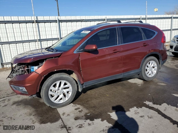 2015 Honda CR-V EX with VIN 3CZRM3H51FG705188, listed as a Copart auction lot 73983813 with 121,204 mi miles and Salvage Title. Bid and sale history available at carsss.com. Image 1.