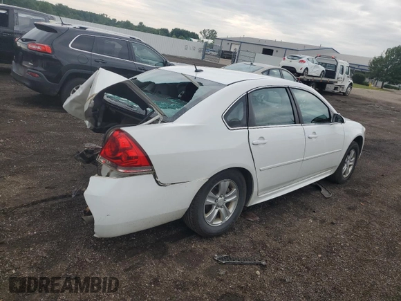 2015 Chevrolet Impala LS with VIN 2G1WA5E37F1137305, listed as a Copart auction lot 61920185 with 222,408 mi miles and Clean title. Bid and sale history available at DreamBid. Image 3.