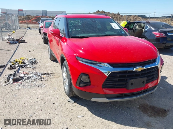 2022 Chevrolet Blazer LT с VIN 3GNKBCR42NS157028, выставлен на аукционе IAAI как лот 41807242 с пробегом 45 706 миль миль и . История ставок и продаж доступна на DreamBid. Изображение 1.