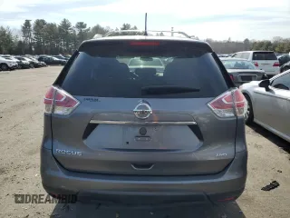 2016 Nissan Rogue S with VIN KNMAT2MV9GP609649, listed as a Copart auction lot 47899345 with 86,407 mi miles and Salvage Title. Bid and sale history available at carsss.com. Image 6.