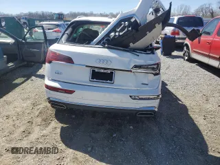 2024 Audi Q5 S line Premium Plus with VIN WA1EAAFYXR2052091, listed as a Copart auction lot 49450535 with Not provided miles and Salvage title. Bid and sale history available at DreamBid. Image 6.