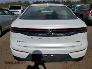 2024 Toyota Crown XLE with VIN JTDAAAAFXR3028488, listed as a Copart auction lot 73341244 with 4,693 mi miles and Salvage Title. Bid and sale history available at carsss.com. Image 6.