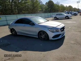 2018 Mercedes-Benz CLA 250 with VIN WDDSJ4GB4JN597586, listed as a Copart auction lot 39567173 with 58,189 mi miles and . Bid and sale history available at DreamBid. Image 10.