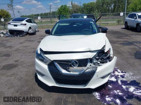 2017 Nissan Maxima SV with VIN 1N4AA6AP8HC453721, listed as a IAAI auction lot 42032549 with 55,049 mi miles and . Bid and sale history available at DreamBid. Image 12.