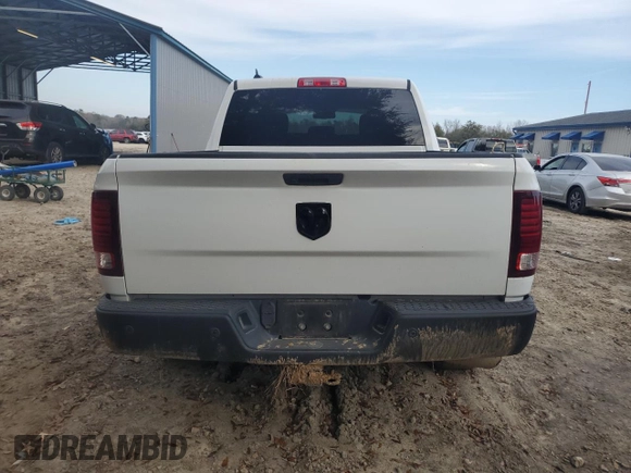 2021 Ram 1500 Classic SLT with VIN 1C6RR6LG3MS502981, listed as a Copart auction lot 43517885 with 106,029 mi miles and Salvage Title. Bid and sale history available at carsss.com. Image 6.