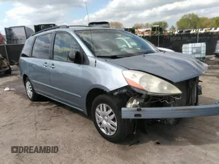 2006 Toyota Sienna CE with VIN 5TDZA23C46S456224, listed as a IAAI auction lot 36535650 with 224,139 mi miles and . Bid and sale history available at DreamBid. Image 12.