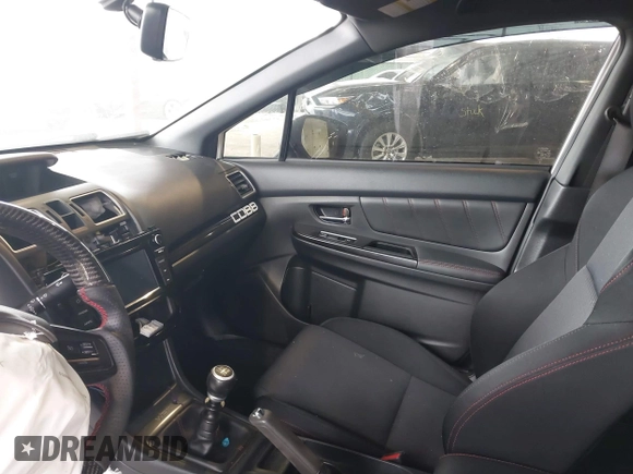 2020 Subaru WRX with VIN JF1VA1A63L9828075, listed as a IAAI auction lot 41716792 with 34,772 mi miles. Bid and sale history available at carsss.com. Image 5.