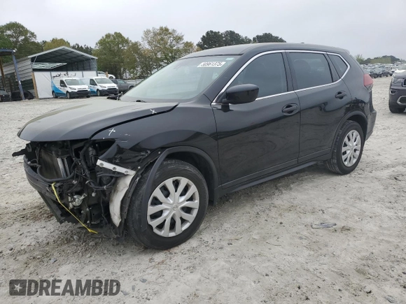 2019 Nissan Rogue SL with VIN 5N1AT2MT0KC801603, listed as a Copart auction lot 50961375 with 81,376 mi miles and Salvage Title. Bid and sale history available at DreamBid. Image 1.