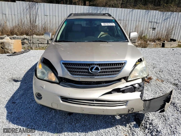 2007 Lexus RX 400h with VIN JTJHW31U772022366, listed as a Copart auction lot 48187515 with 244,129 mi miles and Salvage Title. Bid and sale history available at carsss.com. Image 5.