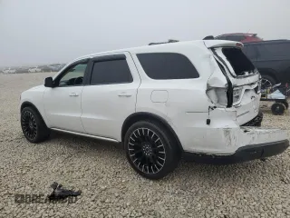 2019 Dodge Durango SXT Plus with VIN 1C4RDHAG5KC754910, listed as a Copart auction lot 43106925 with 104,148 mi miles and Salvage Title. Bid and sale history available at DreamBid. Image 2.