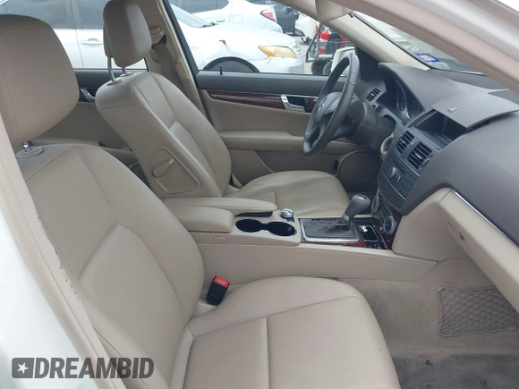 2011 Mercedes-Benz C-Class C 300 Sport with VIN WDDGF5EB1BA420485, listed as a IAAI auction lot 41958339 with 117,086 mi miles. Bid and sale history available at carsss.com. Image 5.