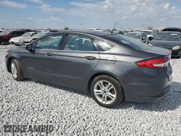 2018 Ford Fusion Hybrid S with VIN 3FA6P0UU8JR145166, listed as a Copart auction lot 71016294 with 54,817 mi miles and Salvage Title. Bid and sale history available at carsss.com. Image 2.
