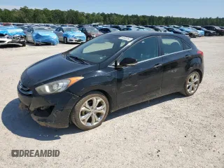 2015 Hyundai Elantra GT with VIN KMHD35LH4FU247154, listed as a Copart auction lot 68653354 with 92,597 mi miles and Salvage Title. Bid and sale history available at carsss.com. Image 1.