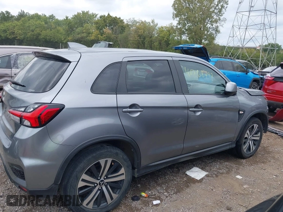 2020 Mitsubishi Outlander Sport ES 2.0 with VIN JA4AR3AU0LU007955, listed as a IAAI auction lot 40268798 with 48,488 mi miles. Bid and sale history available at carsss.com. Image 13.