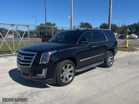 2015 Cadillac Escalade Premium with VIN 1GYS3NKJ5FR588625, listed as a Copart auction lot 41823535 with 152,188 mi miles and Clean Title. Bid and sale history available at carsss.com. Image 2.