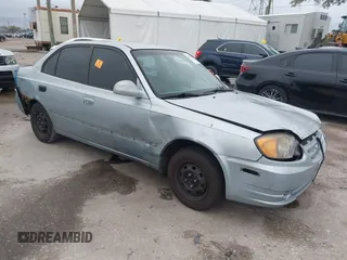 2003 Hyundai Accent GL с VIN KMHCG45C93U496234, выставлен на аукционе IAAI как лот 38787449 с пробегом 191 590 миль миль и . История ставок и продаж доступна на DreamBid. Изображение 1.