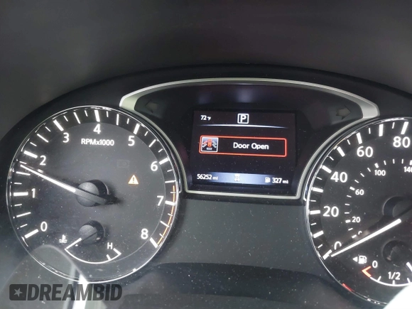 2018 Nissan Altima 2.5 SR with VIN 1N4AL3AP3JC165961, listed as a IAAI auction lot 41875782 with 56,252 mi miles. Bid and sale history available at carsss.com. Image 7.