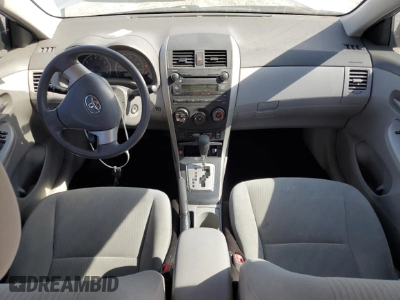 2010 Toyota Corolla with VIN 1NXBU4EE1AZ262415, listed as a Copart auction lot 62133055 with Not provided miles and Clean title. Bid and sale history available at DreamBid. Image 8.