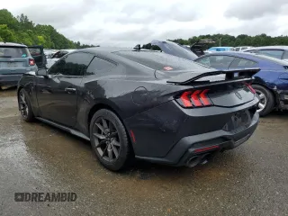 2024 Ford Mustang Dark Horse with VIN 1FA6P8R09R5502132, listed as a Copart auction lot 63919374 with 18,696 mi miles and Salvage Title. Bid and sale history available at carsss.com. Image 2.