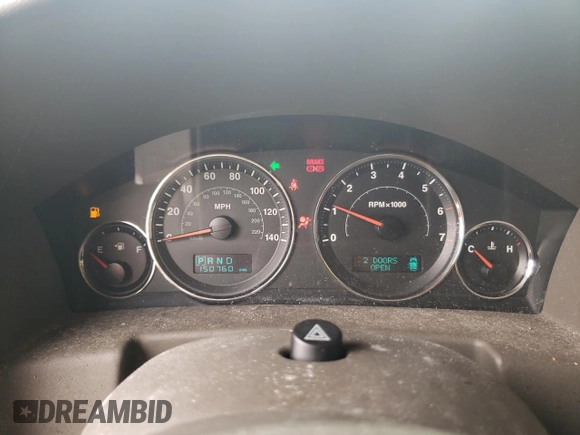2007 Jeep Commander Sport with VIN 1J8HG48KX7C669678, listed as a Copart auction lot 55626625 with 150,760 mi miles and Clean title. Bid and sale history available at DreamBid. Image 9.