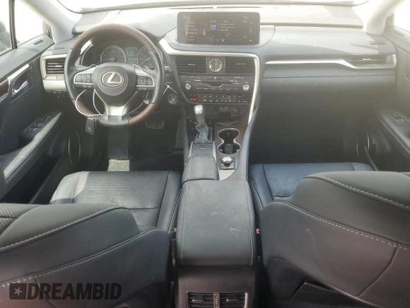 2021 Lexus RX with VIN 2T2HZMAA7MC197389, listed as a Copart auction lot 50637845 with 47,182 mi miles and Salvage Title. Bid and sale history available at carsss.com. Image 8.