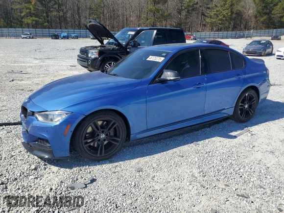 2015 BMW 3 Series 328i with VIN WBA3C1C5XFP854072, listed as a Copart auction lot 46125275 with 79,024 mi miles and Salvage Title. Bid and sale history available at carsss.com. Image 1.