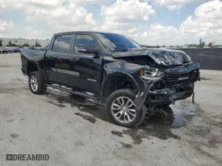 2021 Ram 1500 Laramie with VIN 1C6SRFJT3MN792252, listed as a Copart auction lot 48914305 with 78,023 mi miles and Salvage Title. Bid and sale history available at carsss.com. Image 4.