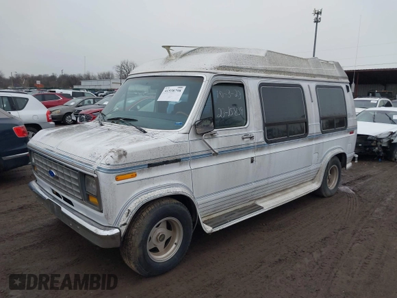 1991 Ford Econoline Cargo with VIN 1FDEE14H6MHA05266, listed as a IAAI auction lot 41538798 with 133,537 mi miles and . Bid and sale history available at DreamBid. Image 17.