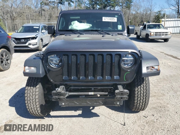 2020 Jeep Wrangler Unlimited Willys z VIN 1C4HJXDN0LW237426, wystawiony jako Copart lot #47174005 z przebiegiem 54 109 mil mil oraz Szkoda całkowita • Salvage title. Historia ofert i sprzedaży dostępna na DreamBid. Obrazek 5.