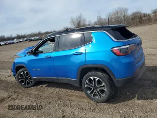 2023 Jeep Compass Limited with VIN 3C4NJDCN3PT549478, listed as a Copart auction lot 50624665 with 19,087 mi miles and Salvage title. Bid and sale history available at DreamBid. Image 2.