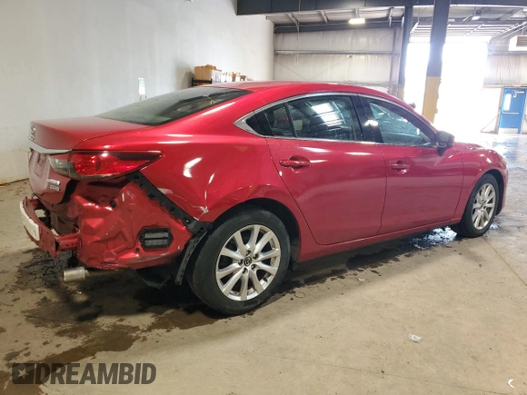 2017 Mazda 6 Sport z VIN JM1GL1U5XH1127345, wystawiony jako Copart lot #56196575 z przebiegiem 131 059 mil mil oraz Szkoda całkowita • Salvage title. Historia ofert i sprzedaży dostępna na DreamBid. Obrazek 3.