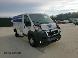 2022 Ram ProMaster z VIN 3C7WRVKG1NE141894, wystawiony jako Copart lot #42490895 z przebiegiem 55 907 mil mil oraz Szkody całkowita. Historia ofert i sprzedaży dostępna na DreamBid. Obrazek 13.