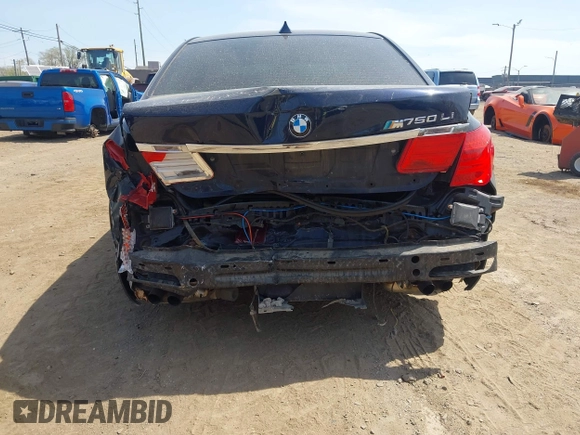 2012 BMW 7 Series 750Li xDrive with VIN WBAKC8C54CC434721, listed as a IAAI auction lot 42115443 with 109,368 mi miles and . Bid and sale history available at DreamBid. Image 17.