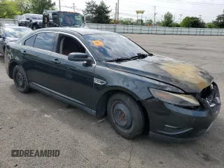 2010 Ford Taurus SHO with VIN 1FAHP2KT5AG105410, listed as a Copart auction lot 55343835 with Not provided miles and Salvage title. Bid and sale history available at DreamBid. Image 4.