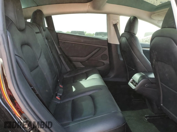 2022 Tesla Model 3 with VIN 5YJ3E1EA0NF287838, listed as a Copart auction lot 47785355 with 54,116 mi miles and Salvage Title. Bid and sale history available at DreamBid. Image 10.