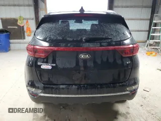 2021 Kia Sportage EX with VIN KNDPN3AC3M7844248, listed as a Copart auction lot 59754705 with 93,539 mi miles and Salvage title. Bid and sale history available at DreamBid. Image 6.