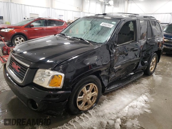 2002 GMC Envoy SLT with VIN 1GKDT13S022462940, listed as a Copart auction lot 45882995 with 232,828 mi miles and Clean Title. Bid and sale history available at carsss.com. Image 1.